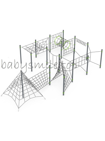 Ігровий канатний майданчик В-021